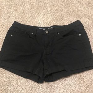 Mossimo Black Denim Shorts